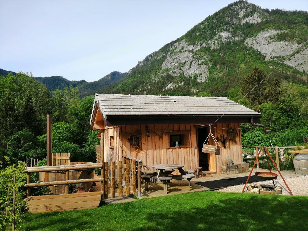 Chalet Trappeur Le Biot Exteriör bild