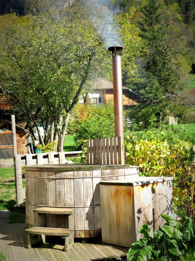 Chalet Trappeur Le Biot Exteriör bild