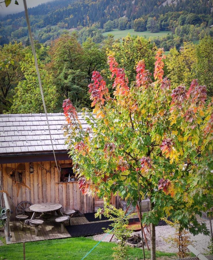 Chalet Trappeur Le Biot Exteriör bild